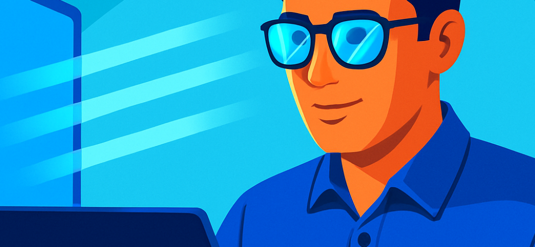 The Power of Blue Light Filtering Lenses in the Digital Age: How C&H Optics’ Reglazing Services Enhance Screen Time Comfort and Eye Health