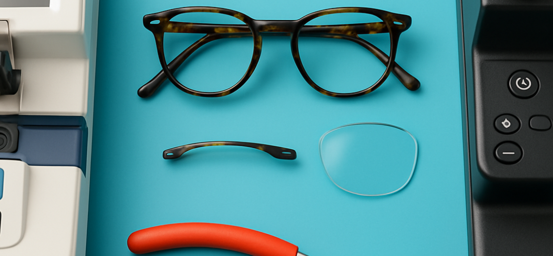 Demystifying Lens Reglazing for Designer Frames: How C&H Optics Ensures Perfect Fit and Functionality
